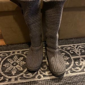 Ugg Cardy Boots Women size 8 grey